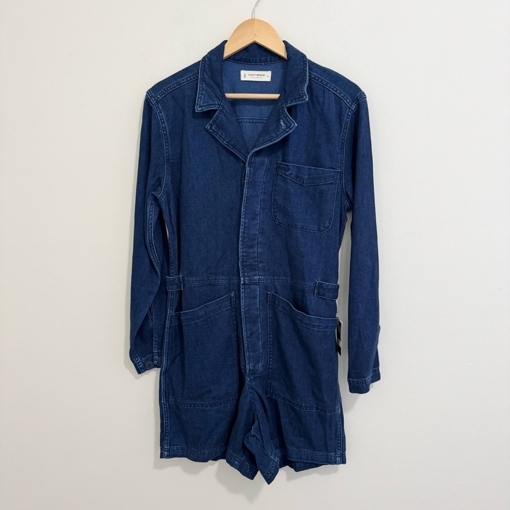Lucky Brand NWT Denim Romper